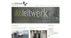 Desktop Screenshot of leitwerk.at